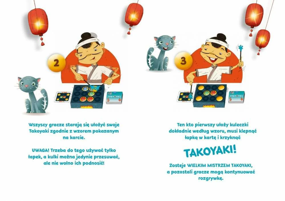 Granna Takoyaki stalo žaidimas