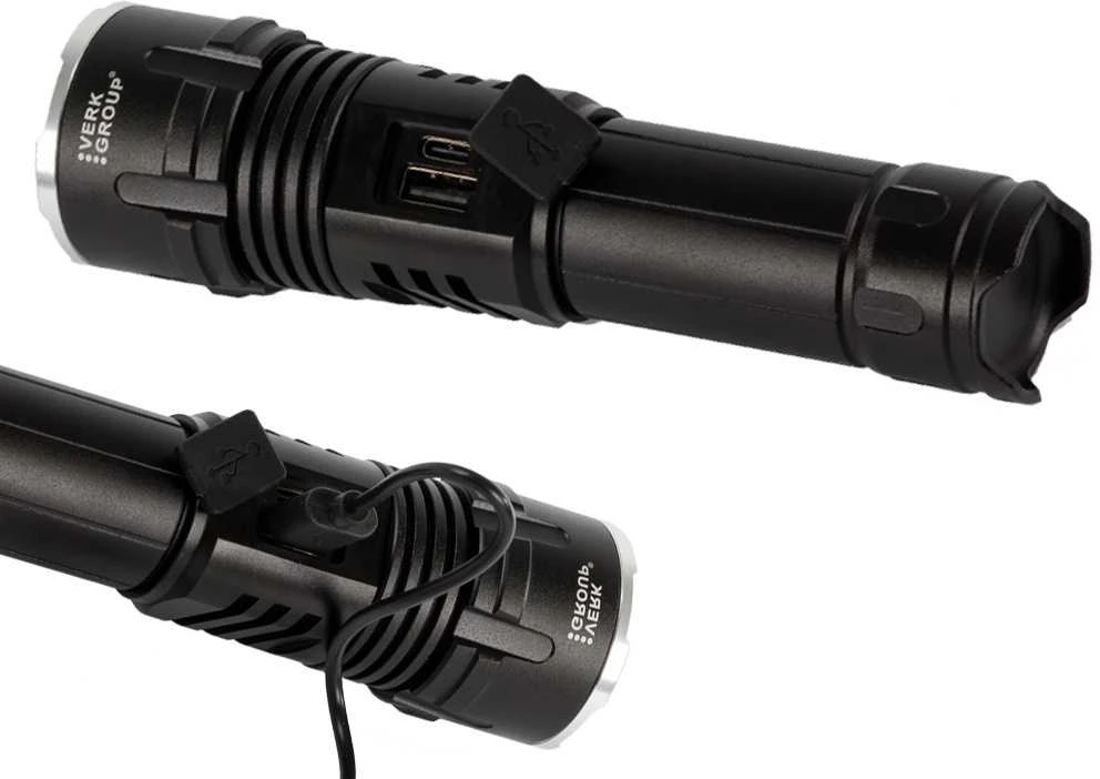 Taktinis prožektorius Bailong P717, CREE XHP160, 1000 m