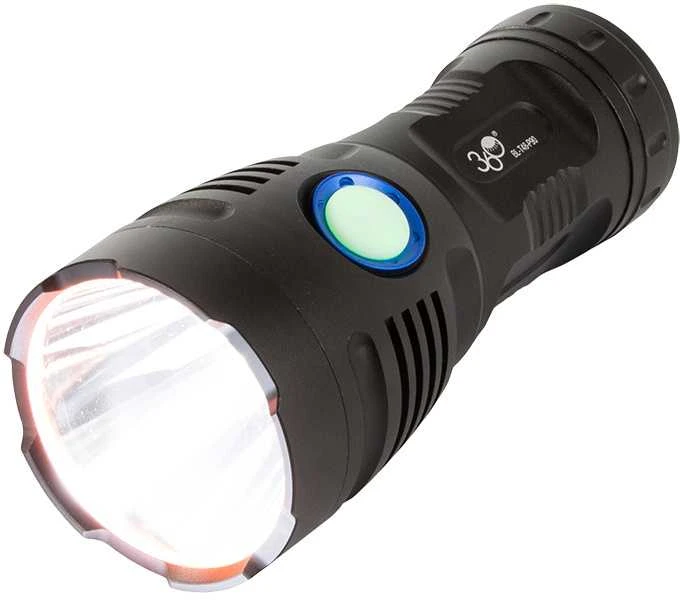 Taktinis žibintuvėlis Bailong T48 su CREE XHP90 ir COB LED