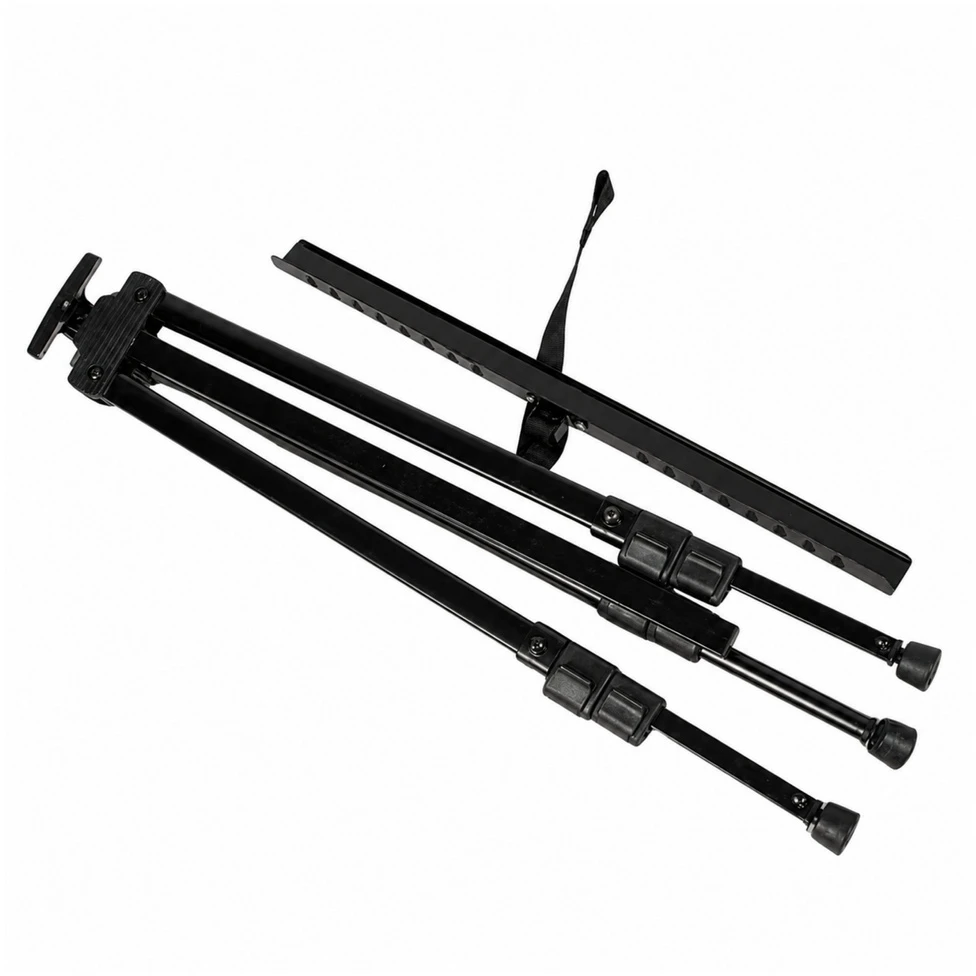 Lean Tapybos molbertas, trikojis, reguliuojamo aukščio, juodas, 158 cm