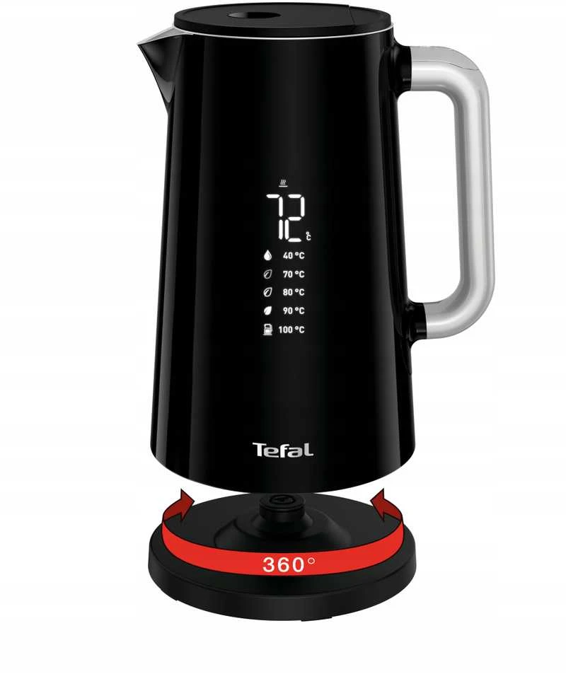 Tefal KO851 elektrinis virdulys 1,7 L Juoda 1800 W