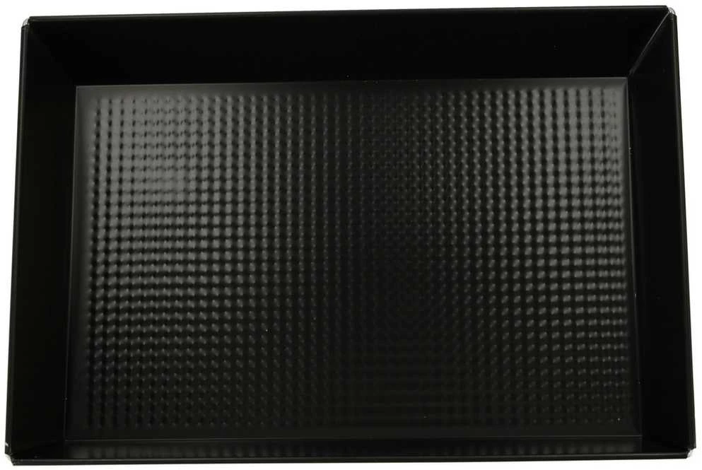 SNB Tekstūruota kepinių kepimo skardelė 36 cm x 24,5 cm x 60 cm juoda