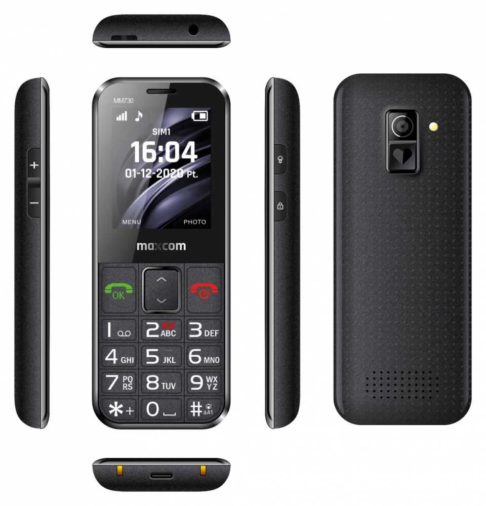 Maxcom MM730 juodos spalvos
