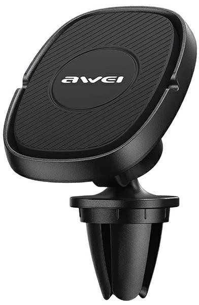 AWEI magnetic car holder X21 for air vent juodas
