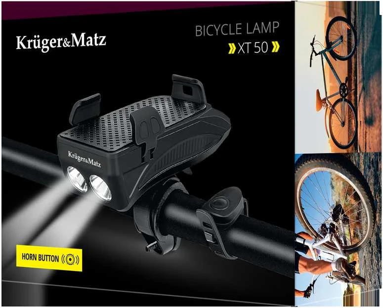 Kruger & Matz XT50 3in1 dviračio laikiklis
