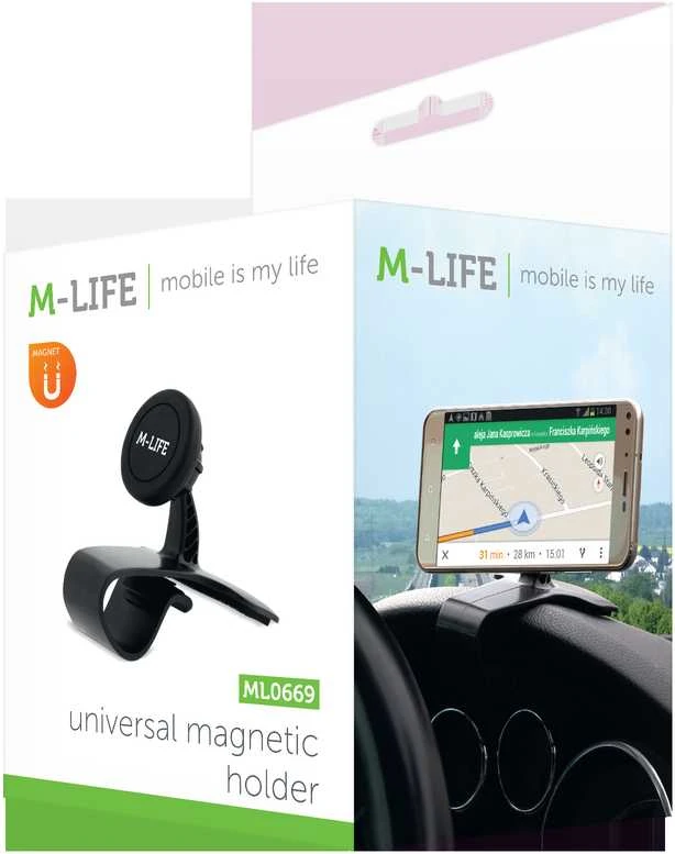 Universalus magnetinis laikiklis tvirtinamas prie M-LIFE ML0699 plokštės