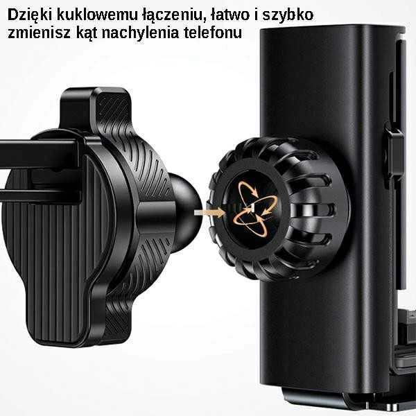 USAMS Gravity Holder for Ventilation Grille juodos spalvos ZJ058ZJ01 (US-ZJ058)
