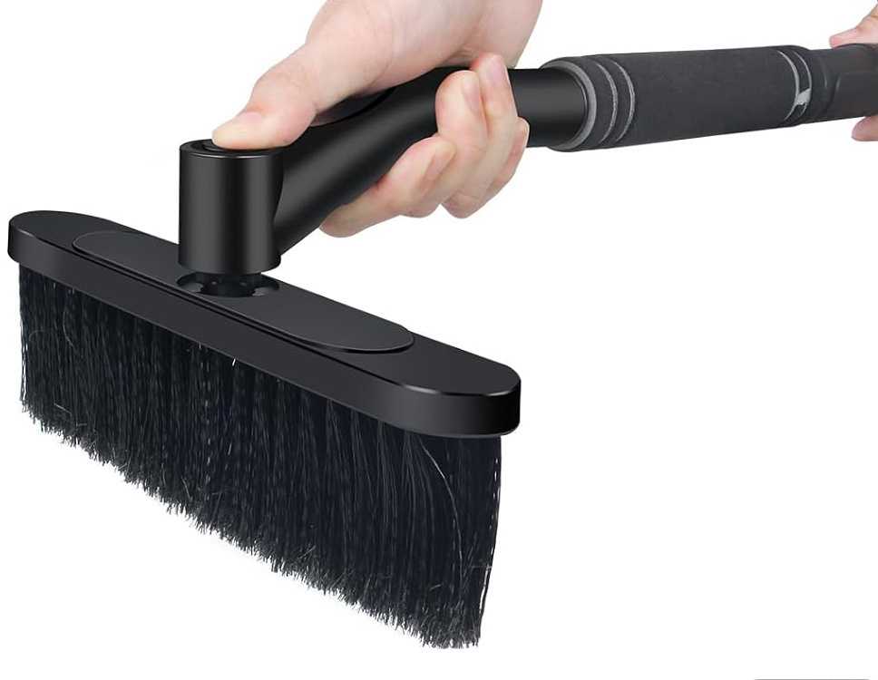 Teleskopinis gremžtukas su šepetėliu 57-72 cm