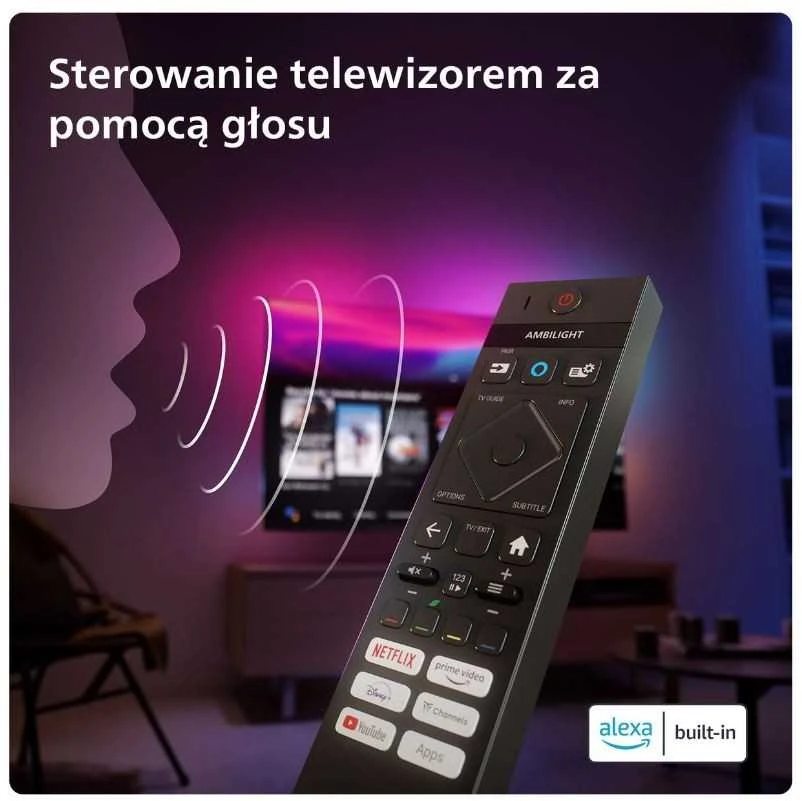 „Philips“ OLED televizorius su „Ambilight“ | 55OLED769/12 | 55 | Išmanusis televizorius | TITAN OS | 4K UHD