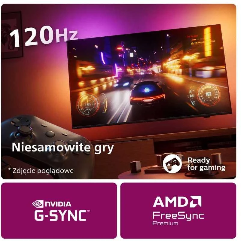 „Philips“ OLED televizorius su „Ambilight“ | 55OLED769/12 | 55 | Išmanusis televizorius | TITAN OS | 4K UHD