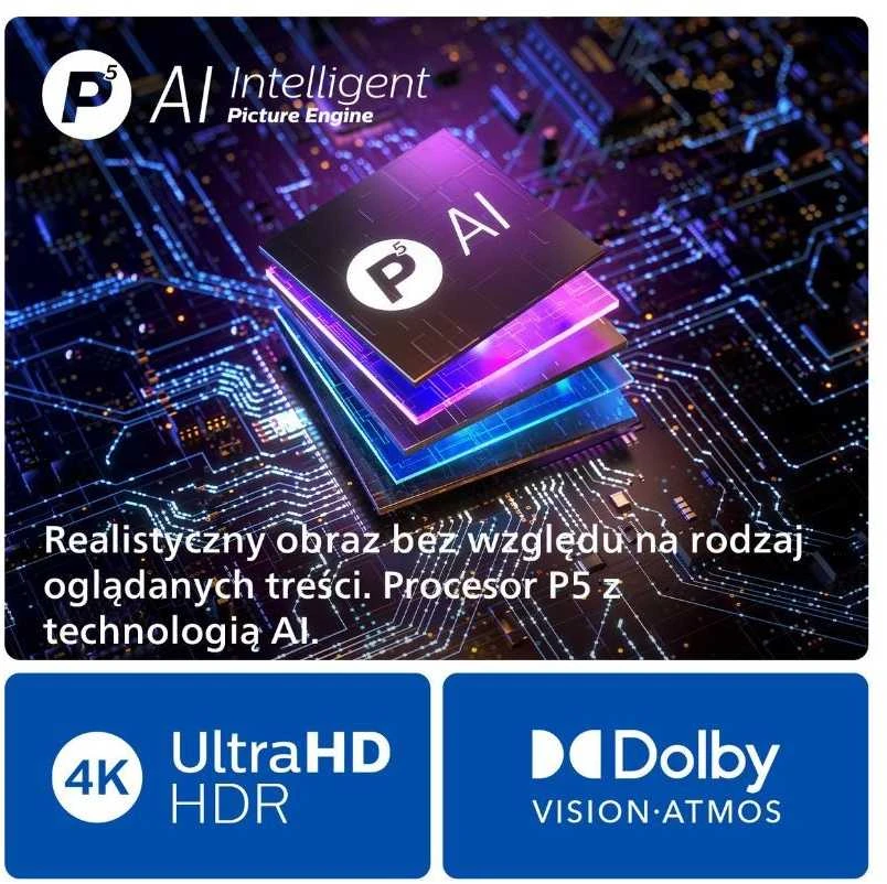 Philips 4K Ambilight televizorius | 65OLED769/12 | 65 | Smart TV | TITANAS | UHD OLED