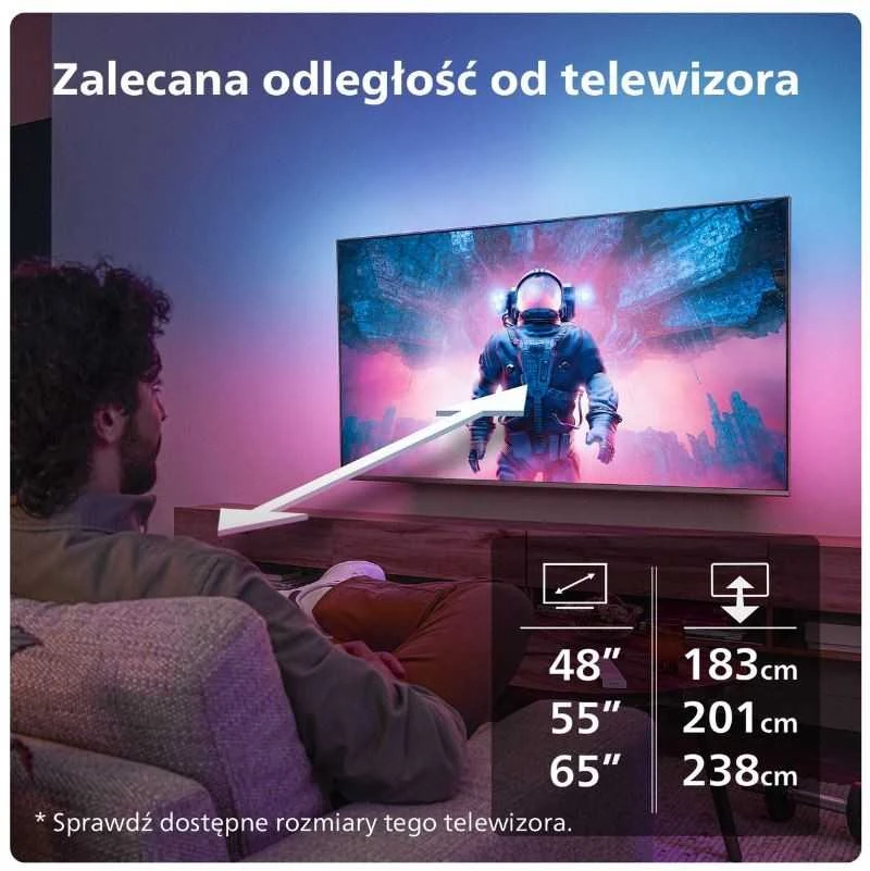 Philips 4K Ambilight televizorius | 65OLED769/12 | 65 | Smart TV | TITANAS | UHD OLED