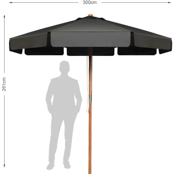 Terasinis skėtis 300 cm