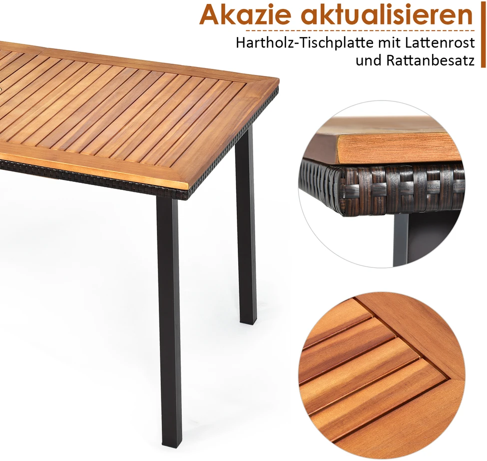 Terasos stalas 139.7 x 74.9 x 76.2 cm