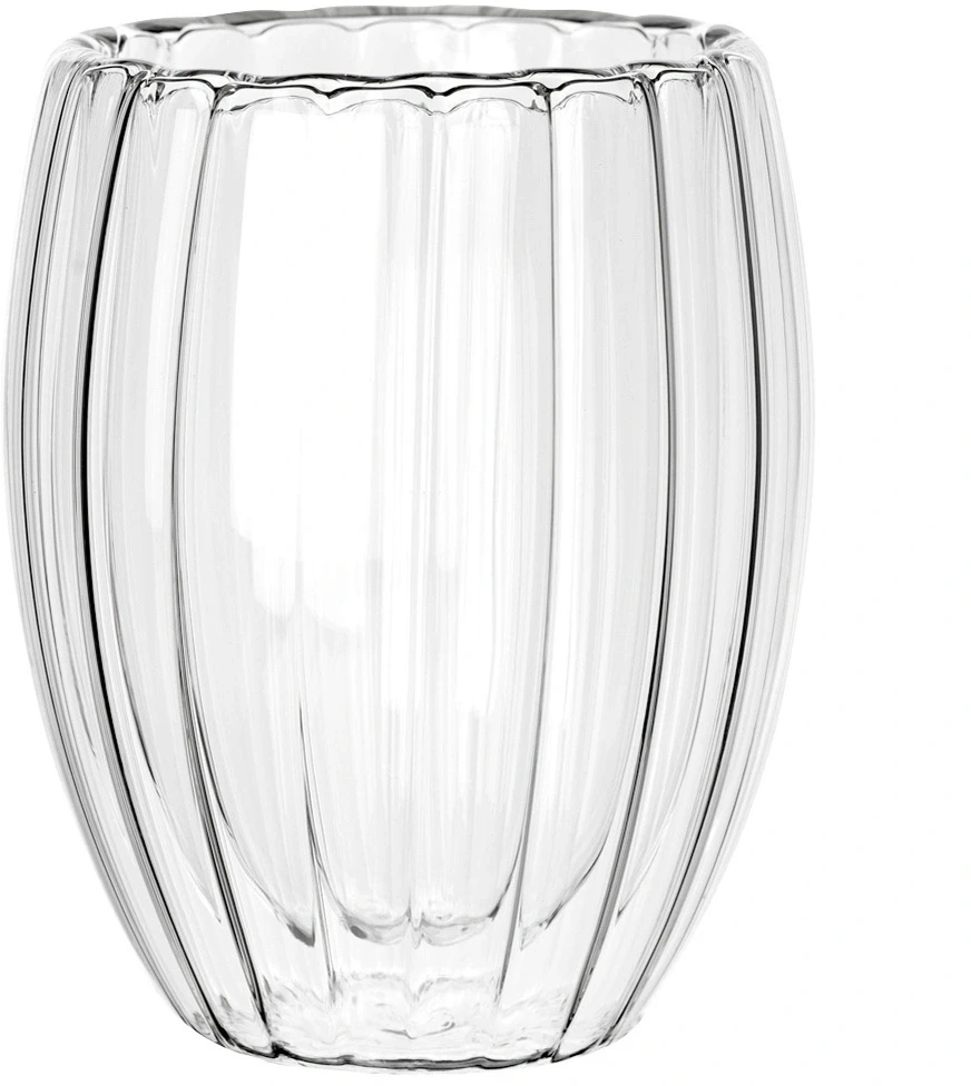 Terminės stiklinės su dviguba sienele, 320 ml, 9 × 9 × 11,5 cm, 2 vnt.
