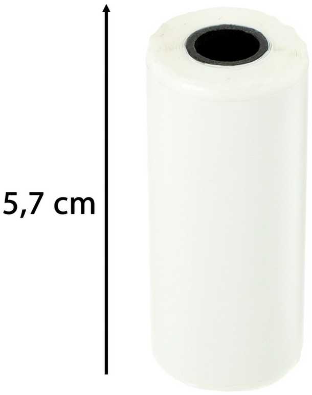 Terminio lipnaus popieriaus ritinėliai mini spausdintuvui 5.7cmx4.5m 5 vnt.