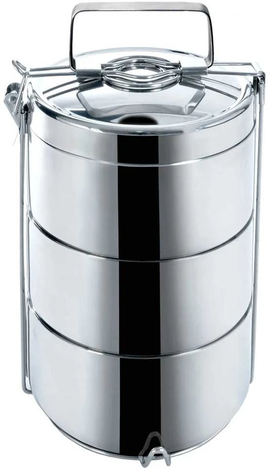 Orion Maisto termosas plieno 3 aukštų 3x900 ml