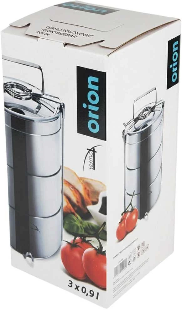 Orion Maisto termosas plieno 3 aukštų 3x900 ml
