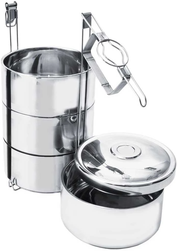 Orion Maisto termosas 4 lygių 4x900 ml nerūdijančio plieno