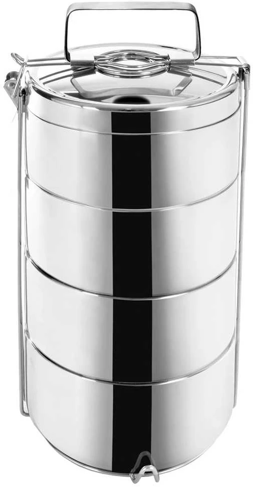 Orion Maisto termosas 4 lygių 4x900 ml nerūdijančio plieno