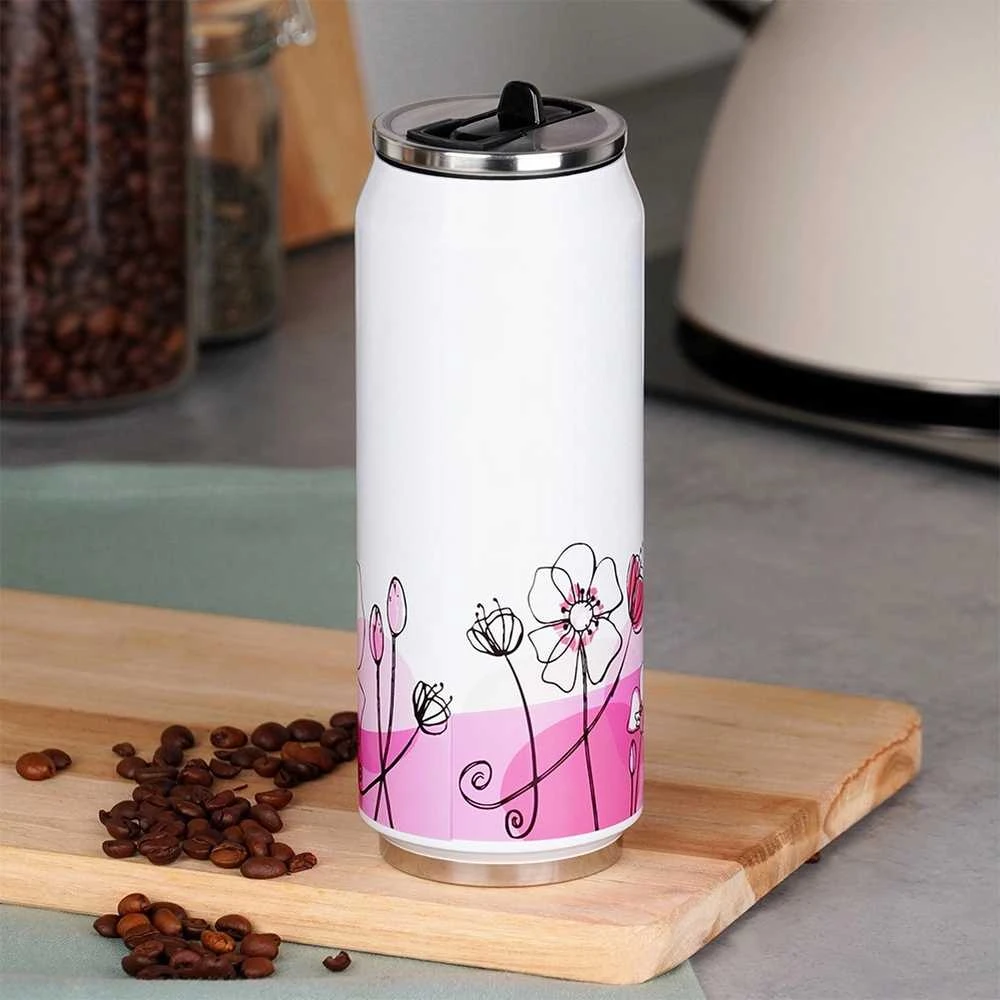 Orion Termo puodelis 500 ml, nerūdijantis plienas, žiedinis dizainas