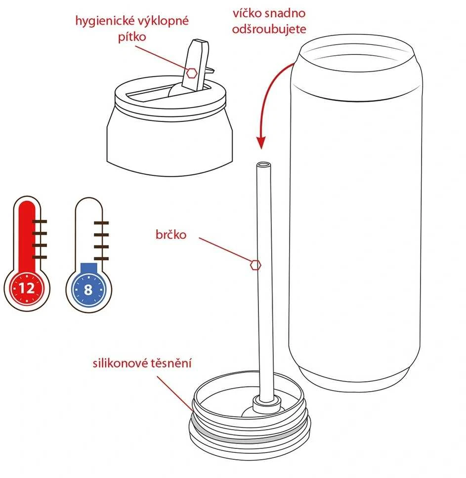 Termo puodelis 700 ml