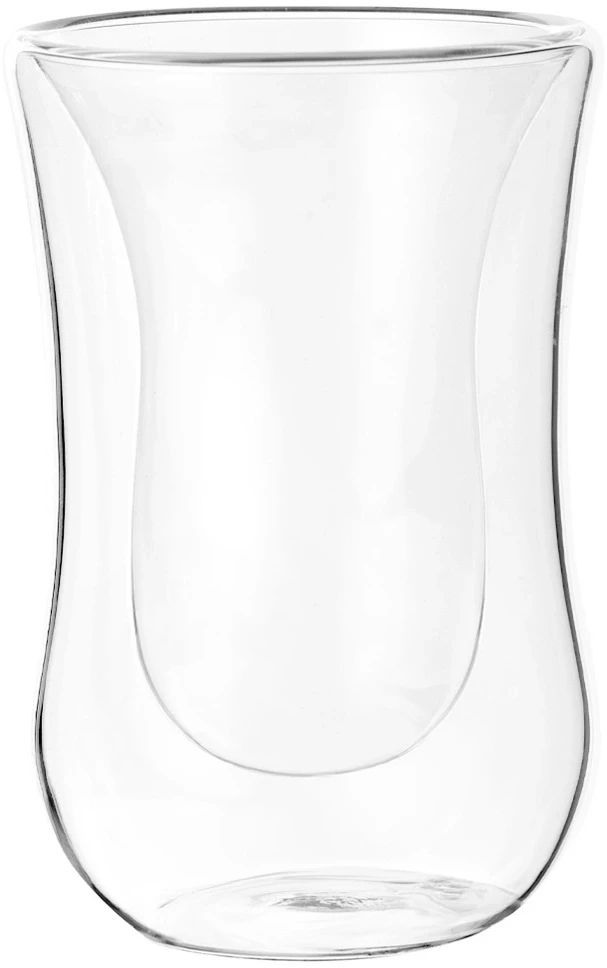 Termo stiklinės su dviguba sienele, 60 ml, skaidrios, 6 × 6 × 9 cm, 2 vnt.