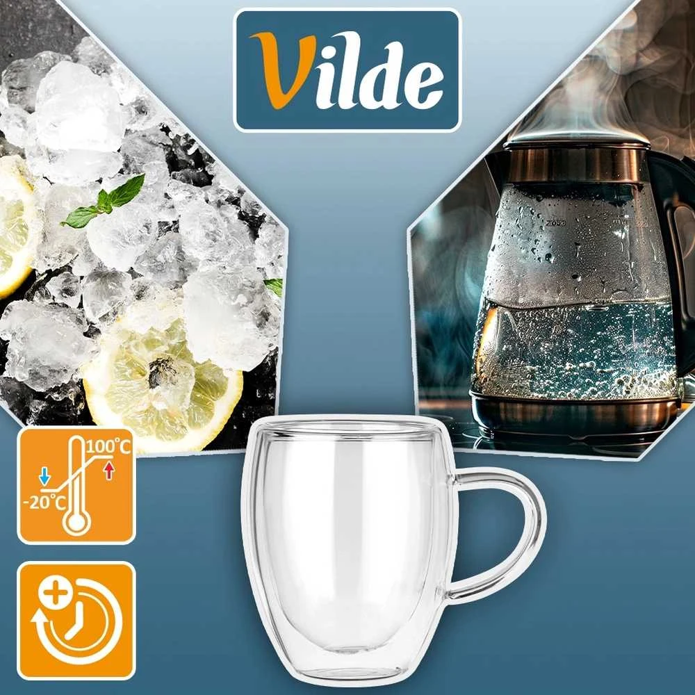 Renew Force Termoizoliacinės stiklinės Vilde 320 ml 2 vnt.
