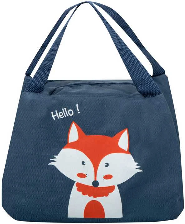Orange Oranžinis Izoliuotas termo maišelis pusryčiams pietums Fox oranžinis