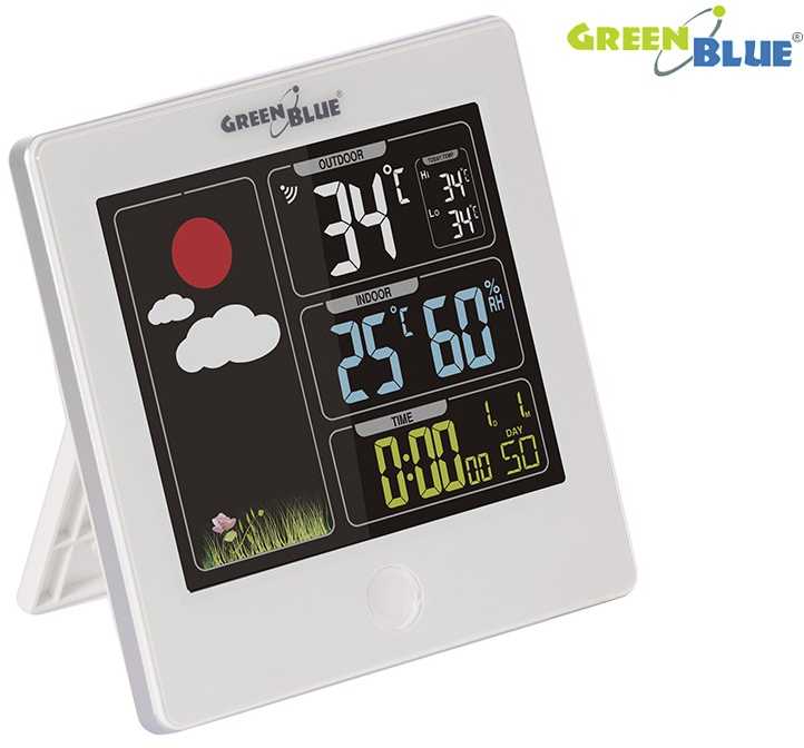 GreenBlue Oem Belaidė Meteorologinė stotelė GB521W