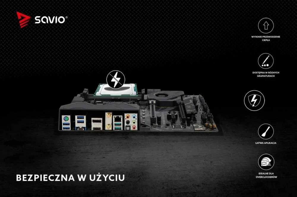 Termo Pasta - Savio Tg-04 14.5 W/m-k 2G