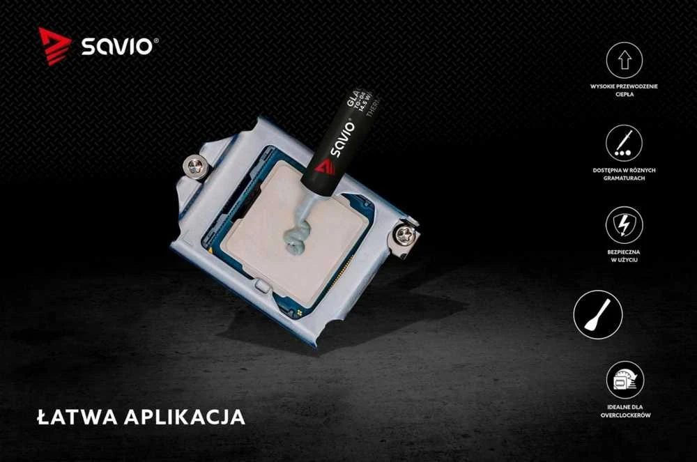 Termo Pasta - Savio Tg-04 14.5 W/m-k 2G