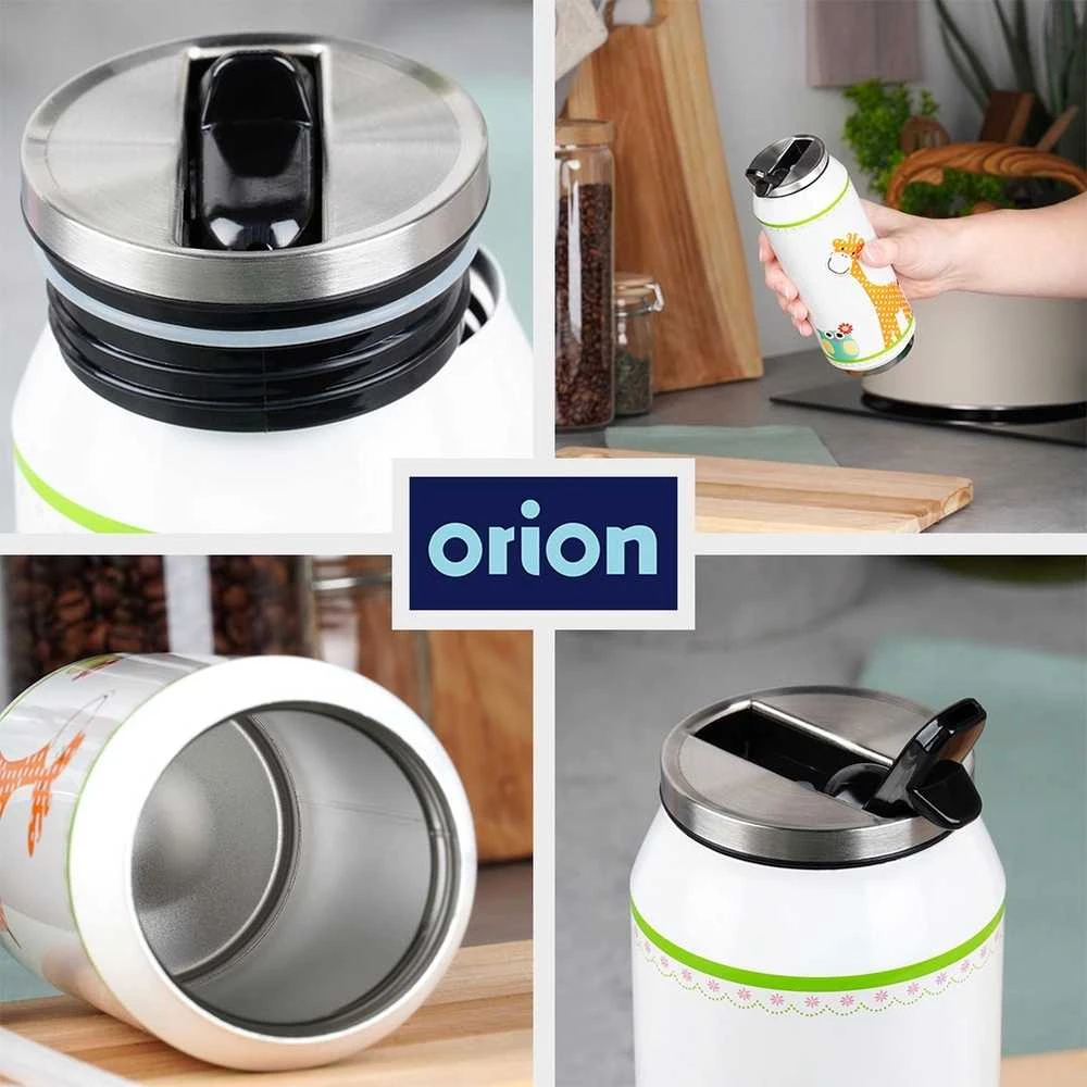 Orion Termo puodelis 400 ml Dvikalbis, Nerūdijantis plienas