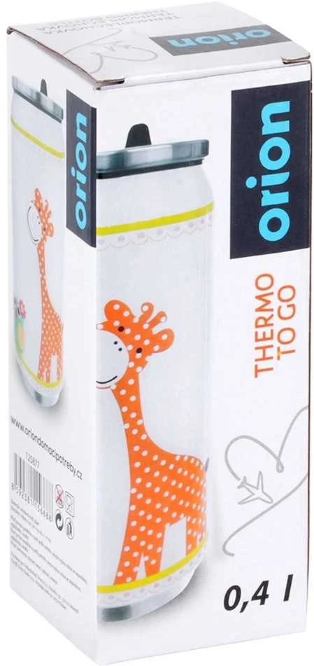 Orion Termo puodelis 400 ml Dvikalbis, Nerūdijantis plienas
