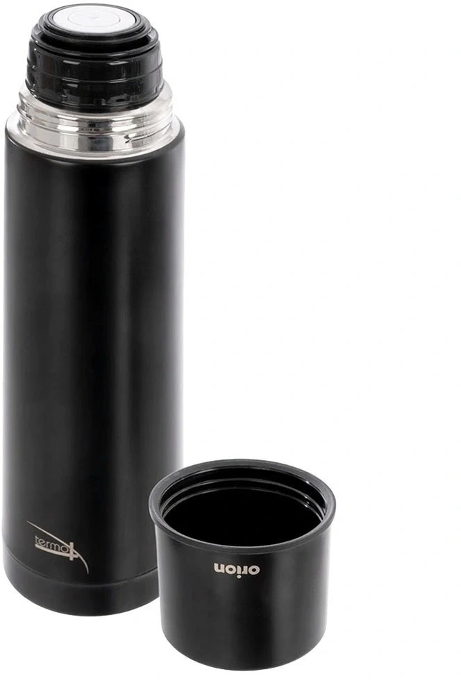 Termosas su puodeliu, juodas, 500 ml