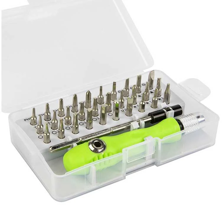 Tikslus Torx atsuktuvų rinkinys 32 dalių