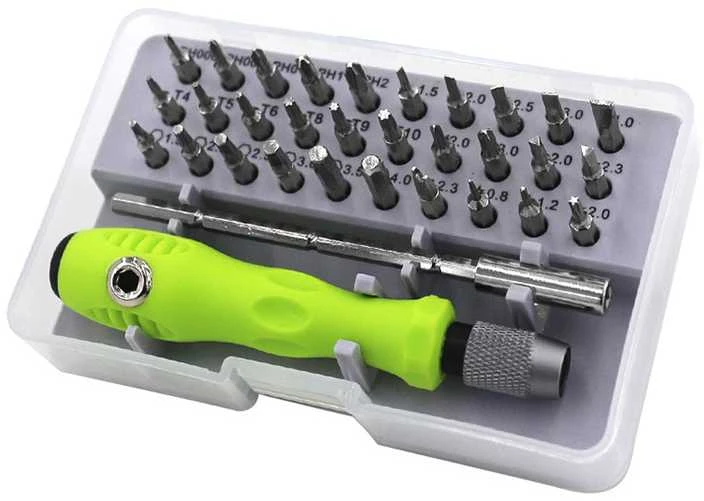 Tikslus Torx atsuktuvų rinkinys 32 dalių