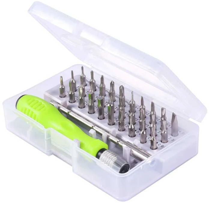 Tikslus Torx atsuktuvų rinkinys 32 dalių