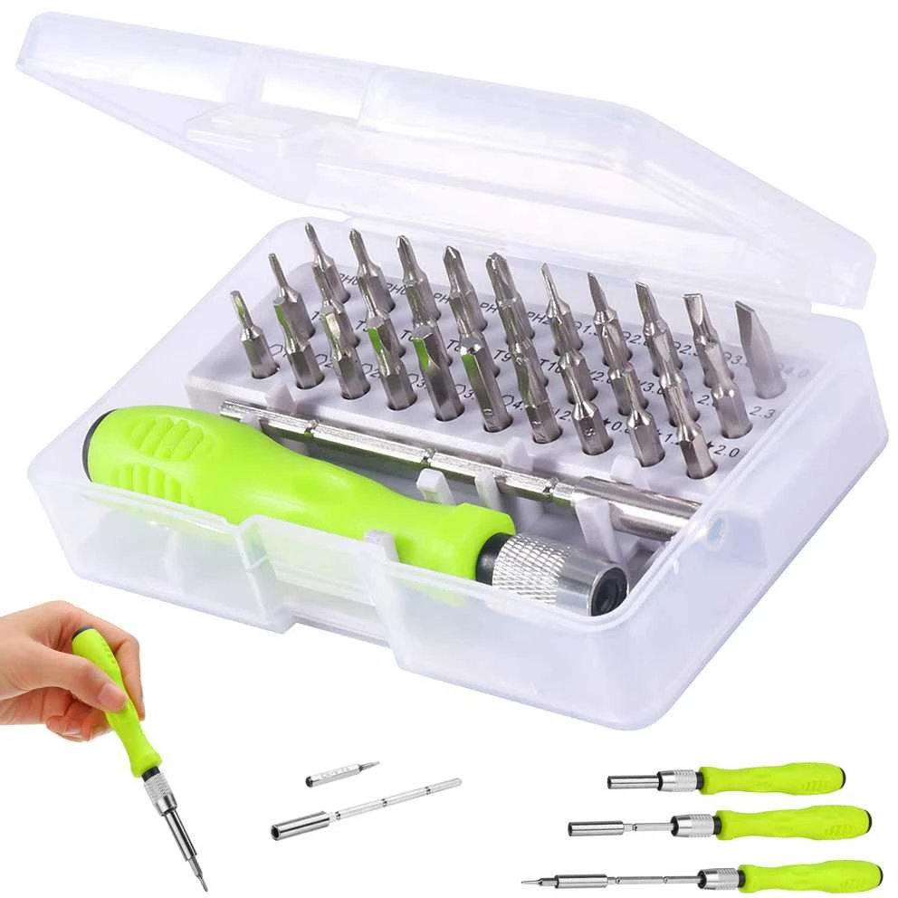 Tikslus Torx atsuktuvų rinkinys 32 dalių