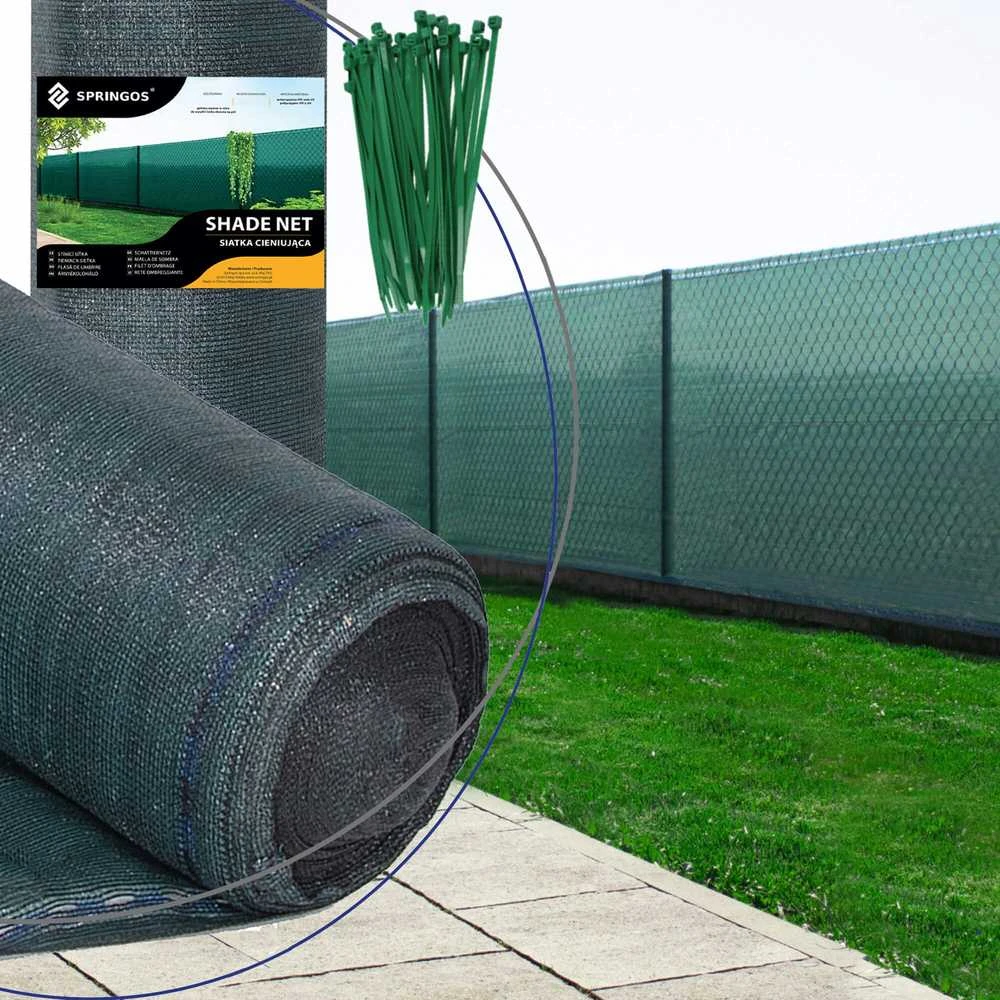 Tinklas Springos 65 g/m2 1,5x25m žalia