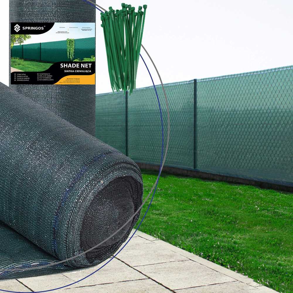 Tinklas Springos 65g/m2 1,5x10 m žalias