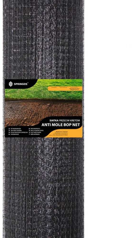Tinklelis nuo kurmių Springos 2x50 m, 45 g/m²
