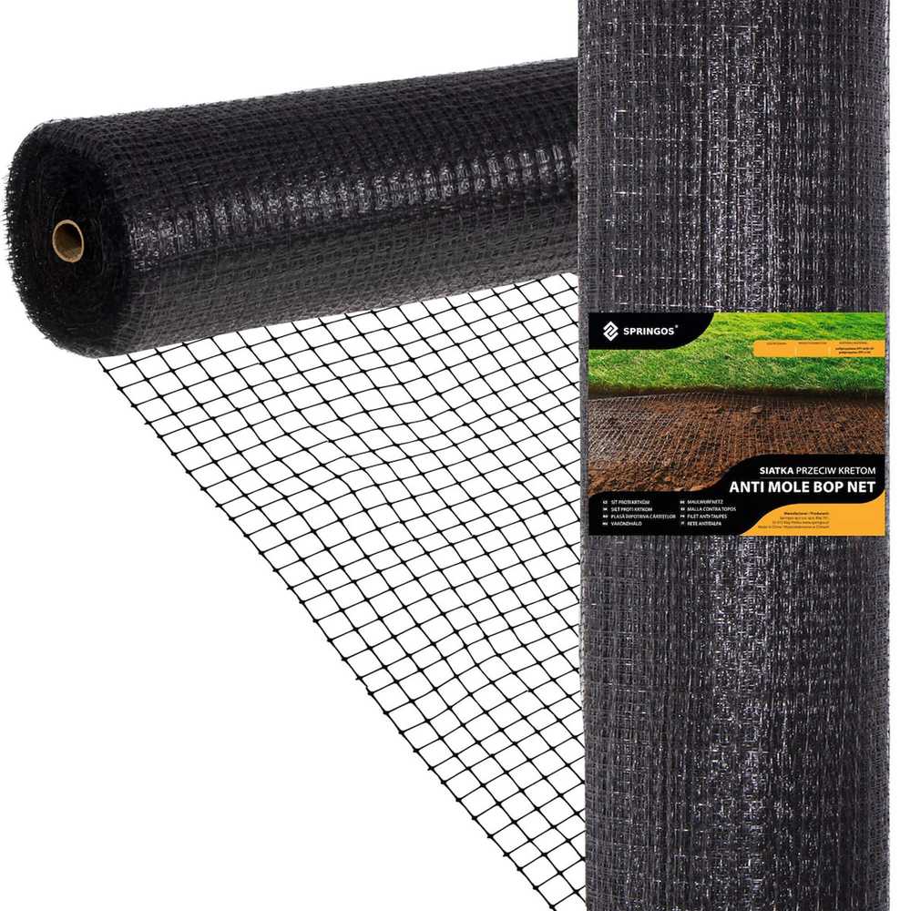 Tinklelis nuo kurmių Springos 2x50 m, 45 g/m²