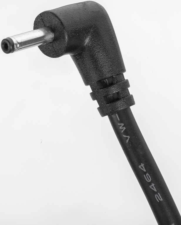 3.0/1.0 (19V/3.42 A) maitinimo kištukas su Rebel tvirtinimo kabeliu