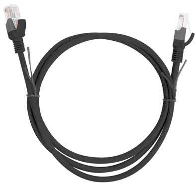 LANBERG PCU6-10CC-0100-BK Patchcord RJ45 kat. 6 UTP 1m lizdai
