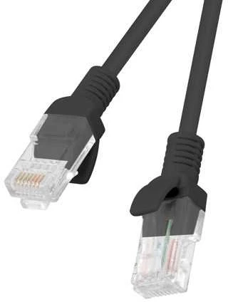 LANBERG PCU6-10CC-2000-BK Patchcord RJ45 kat. 6 UTP 20m kabeliai