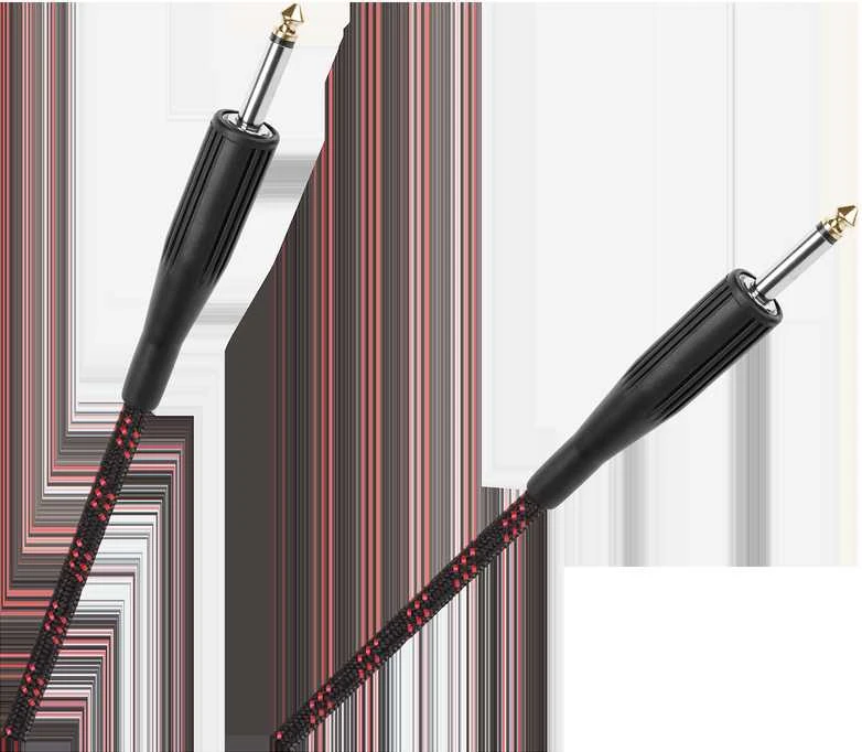 6.3 mm garso kabelis su pintos tekstūros laidu