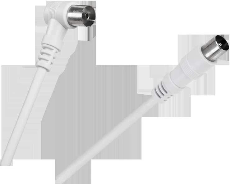 Cabletech antenos laidas su kampine ir tiesia jungtimi