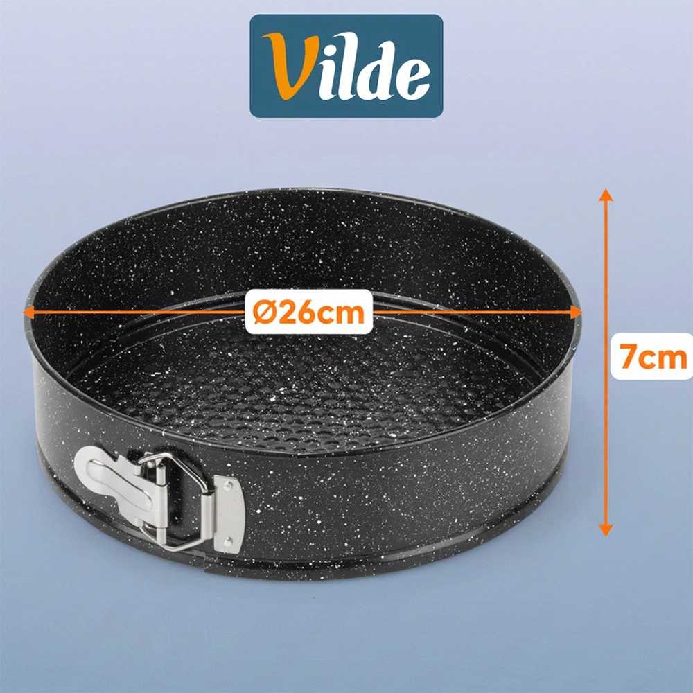 Nava Tortinė su granitine danga ir dangteliu 26 cm