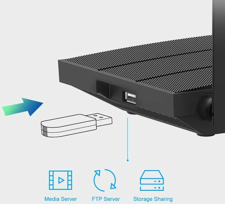 TP-LINK | AC1200 belaidis gigabito maršrutizatorius | Archer C6U | 802.11ac | 300+867 Mbit/s | 10/100/1000 Mbit/s | Ethernet LAN (RJ-45) jungtys 4 | Mesh palaikymas: Ne | MU-MiMO: Taip | Ne, mobilusis plačiajuostis ryšys: Ne | Antenos tipas: Išorinė | 1× USB 2.0